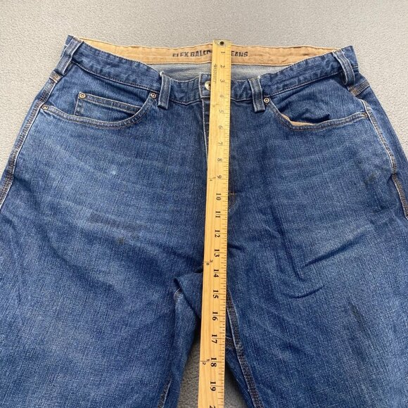 Duluth Trading Co Jeans Men's Size 38X34 Blue Denim  Relaxed Fit - Picture 4 of 11